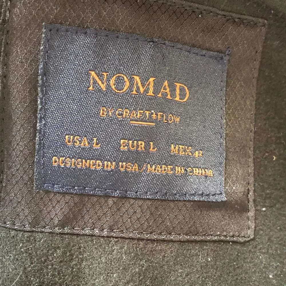 Nomad Men's Tech Fleece Lined Hooded Heavyweight Windbreaker | Navy Blue | L